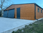 Plechová garáž PREMIUM 8m x 6m ID 4 – Obrázok 3