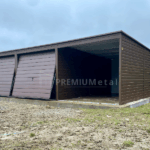 Plechová garáž PREMIUM 9m x 6m ID 13