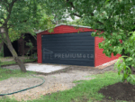PREMIUM plechová garáž 4m x 8m ID 22 – Obrázok 3