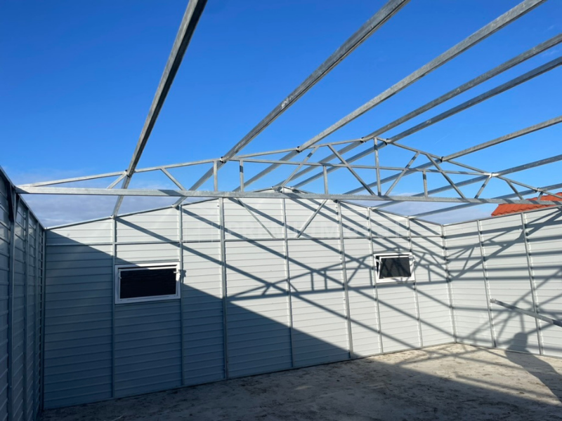 83-1.png PREMIUM plechová garáž 6m x 6m ID 24 – Obrázok 3