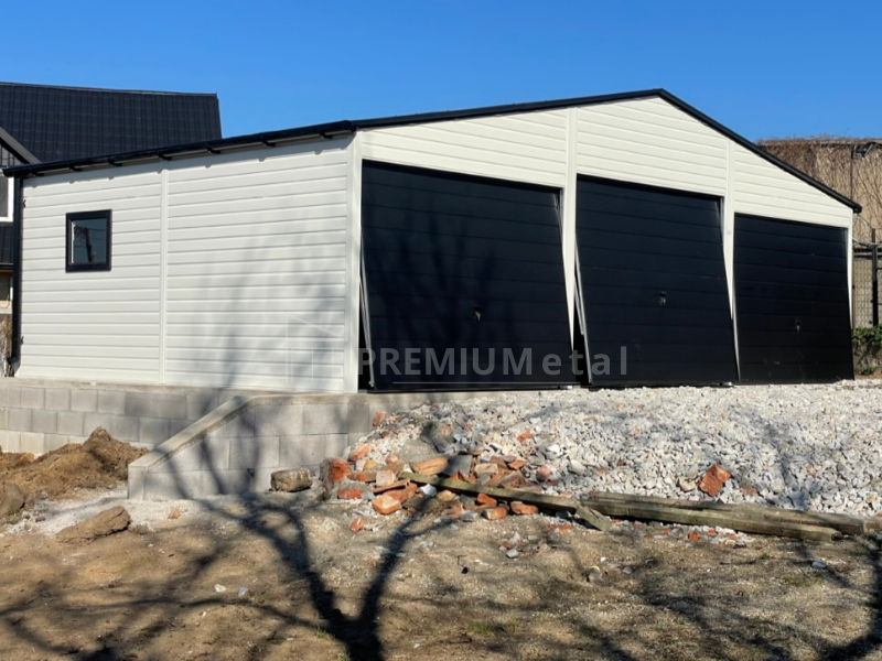 85-1.png PREMIUM plechová garáž 9m x 6m ID 26 – Obrázok 1